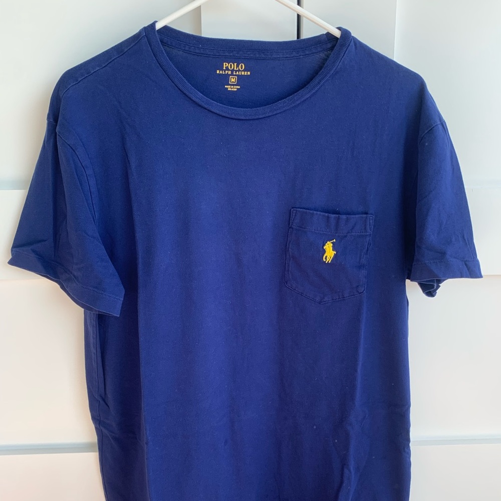 Polo Ralph Lauren Blue & Yellow Classic T-Shirt